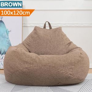 Collection for women בית וגן Extra Large Bean Bag Chair Lazy Sofa Cover Indoor Outdoor Game Seat BeanBag